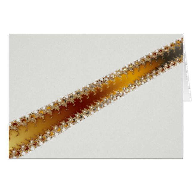 Crack - Fraktal Card (Vorderseite (Horizontal))