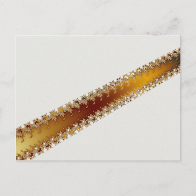 Crack - Fraktal Postkarte (Vorderseite)