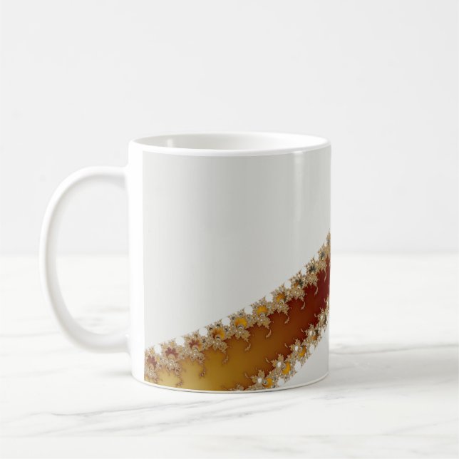 Crack - Fraktal-Tasse Kaffeetasse (Links)