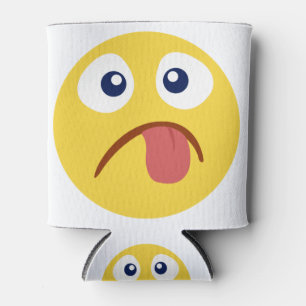 Crack Out Tongue Emoji Dosenkühler