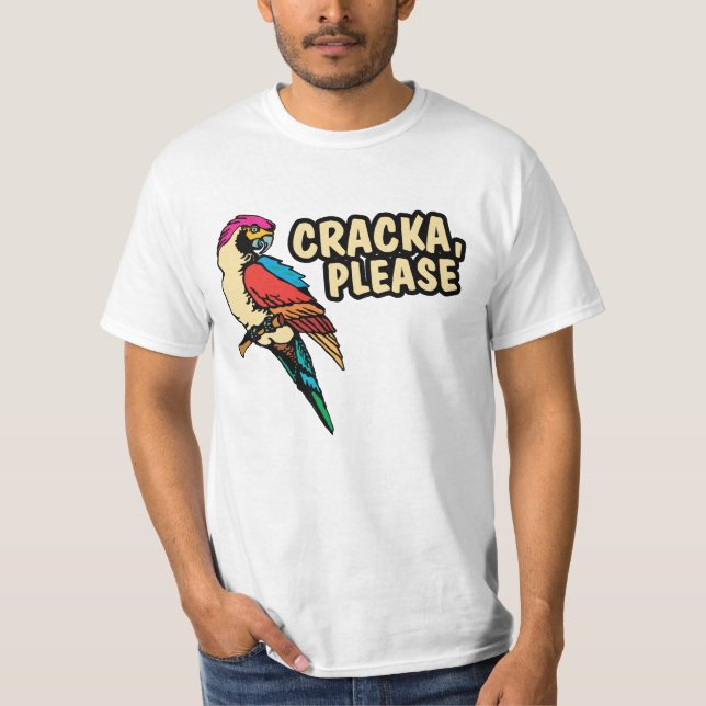 Cracka bewerten bitte Shirt (Vorderseite)