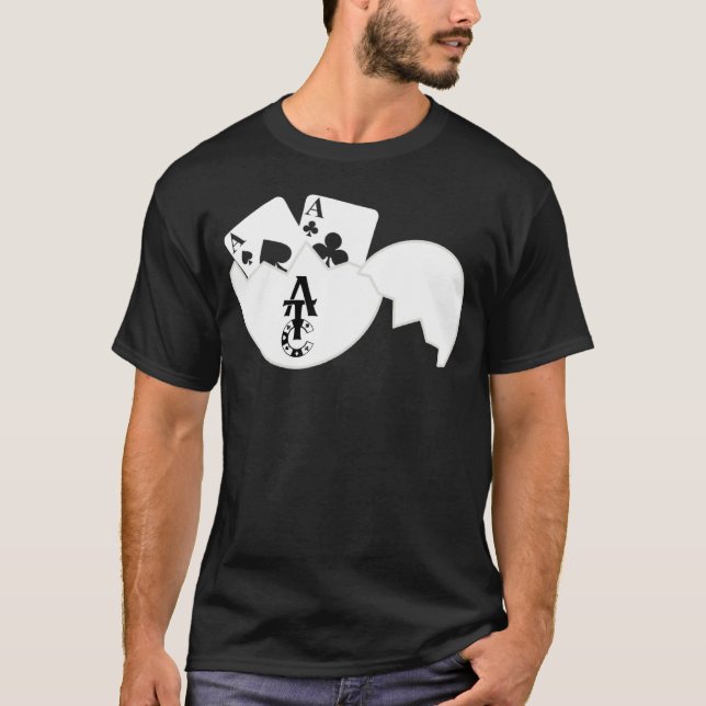 Cracked Aces T-Shirt (Vorderseite)