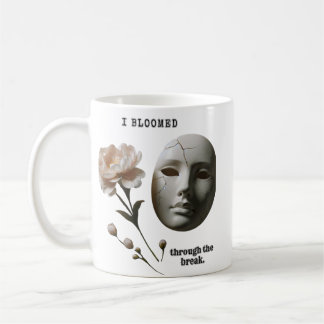 Cracked and Bloomed – A symbolic and emotional wor Kaffeetasse