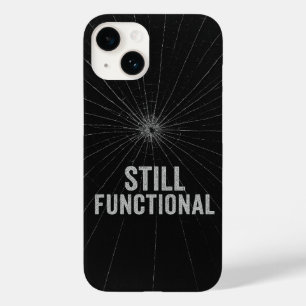 Cracked Glass Ästhetische iPhone Case Design