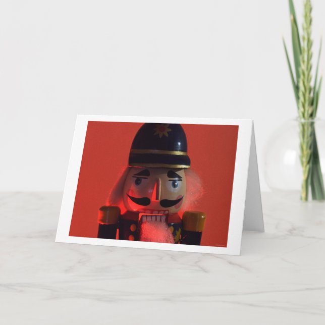 cracked smile feiertagskarte (Vorderseite)