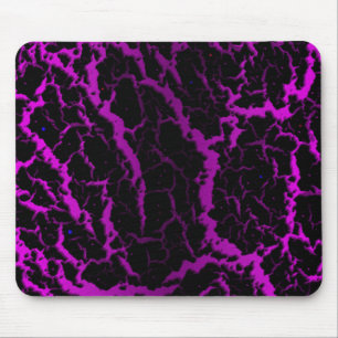 Cracked Space Lava - Pink/Purple Mousepad