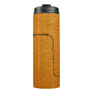 Cracked Wall Textur Thermosbecher