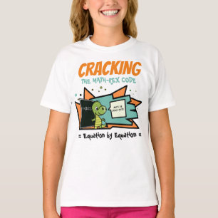 Cracken des Math-Rex-Codes T-Shirt