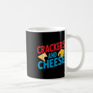 Cracker und Käse, die Vintage Halloween Cou Kaffeetasse