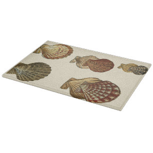 Crackig Antike Muscheln Schneidebrett