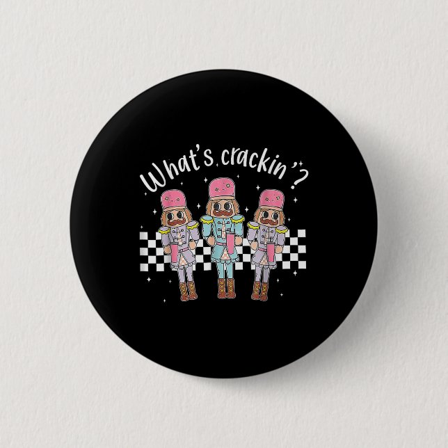 Crackin Nutcracker Stanley Tumbler Boojee C Button (Vorderseite)