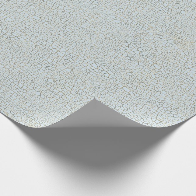 Crackle Textur Farbe wählen Geschenkpapier (Ecke)