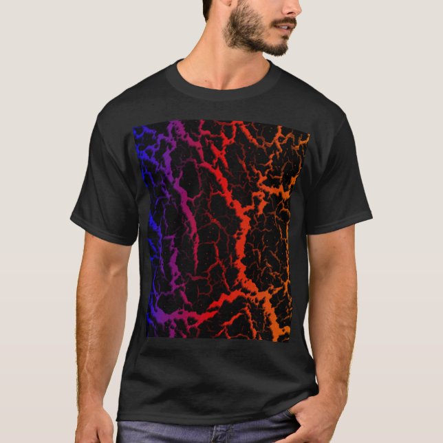 Crackspace Lava - Hitze PBROY T-Shirt (Vorderseite)