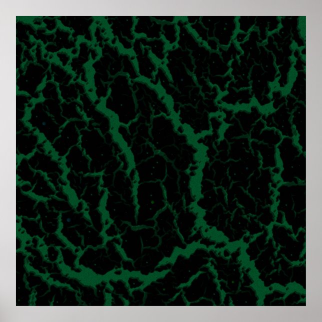 Crackspace Lava - Wald Poster (Vorne)