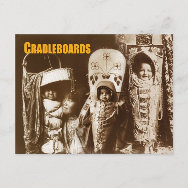 Cradleboards c.1899-1903 postkarte (Vorderseite)