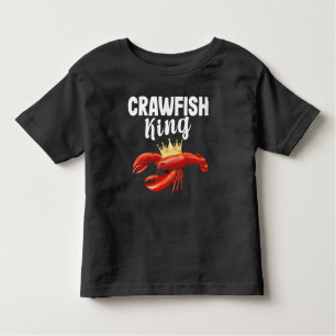 Crafish King Sea Food Restaurant Lover Kleinkind T-shirt