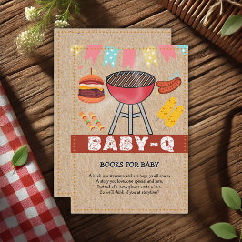 Craft Baby Q Grill Babydusche Begleitkarte