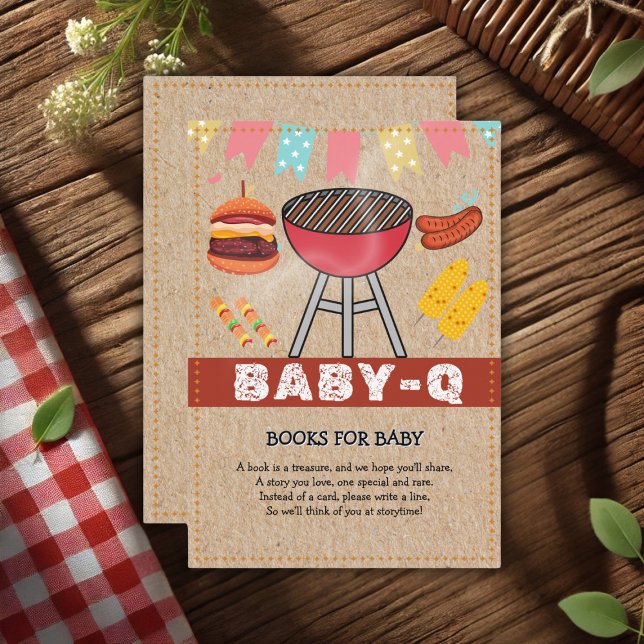 Craft Baby Q Grill Babydusche Begleitkarte (Von Creator hochgeladen)