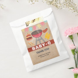 Craft Baby Q Grill Babydusche Geschenktütchen