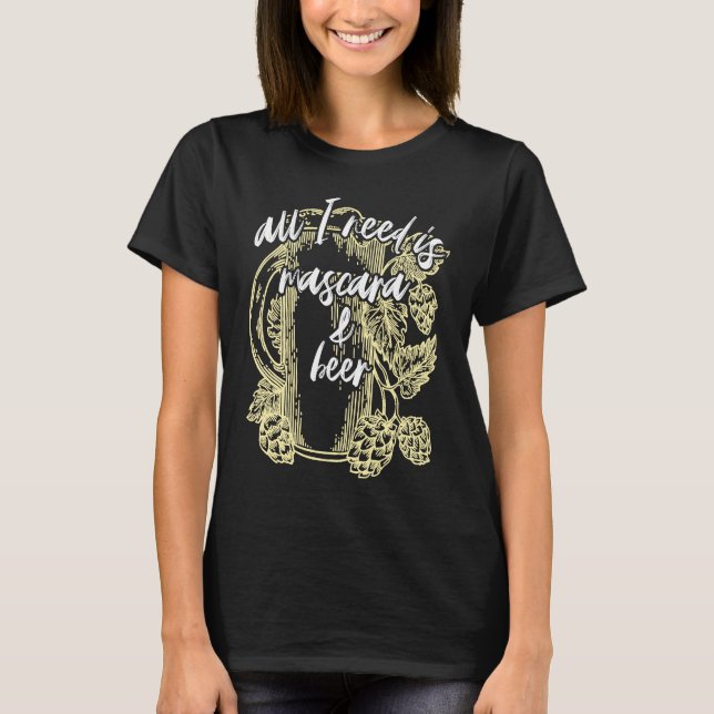 Craft Beer For Women T-Shirt (Vorderseite)