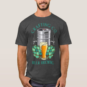 Craft Beer Lover Bierbrauer IPA Crafting Co T-Shirt