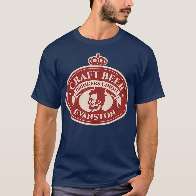 Craft Beer Lover - Evanston Illinois T-Shirt (Vorderseite)