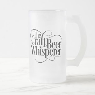 Craft Beer Whisperer Frosted Glass Beer Mug Mattglas Bierglas