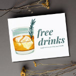 Craft Cocktail Funny Free Drinks Save the Date Ankündigungspostkarte<br><div class="desc">Sie suchen eine einzigartige und unvergessliche Möglichkeit, Ihr Hochzeitstag zu verkünden? Schauen Sie sich nur unseren lustigen handwerklichen Cocktail "Free Drinks and we will heiratet" Save the Date Postkarte an! Mit seiner spielerischen Botschaft wird diese Postkarte sicher dafür sorgen, dass Ihre Gäste lächeln und Set für Ihren großen Tag machen....</div>