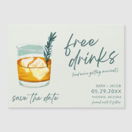 Craft Cocktail Funny Free Drinks Wedding Rett The Magneteinladung