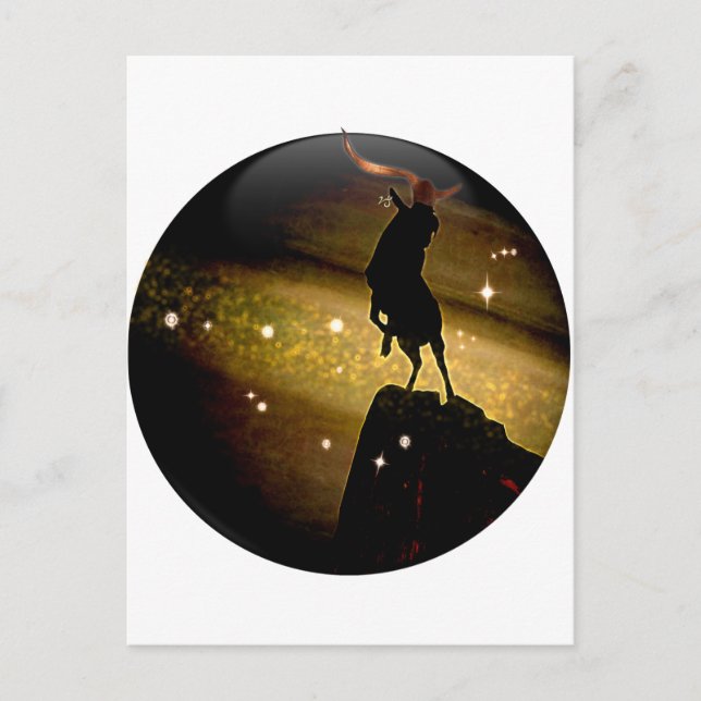 Craft Dungeon Zodiac - Capricorn Postkarte (Vorderseite)