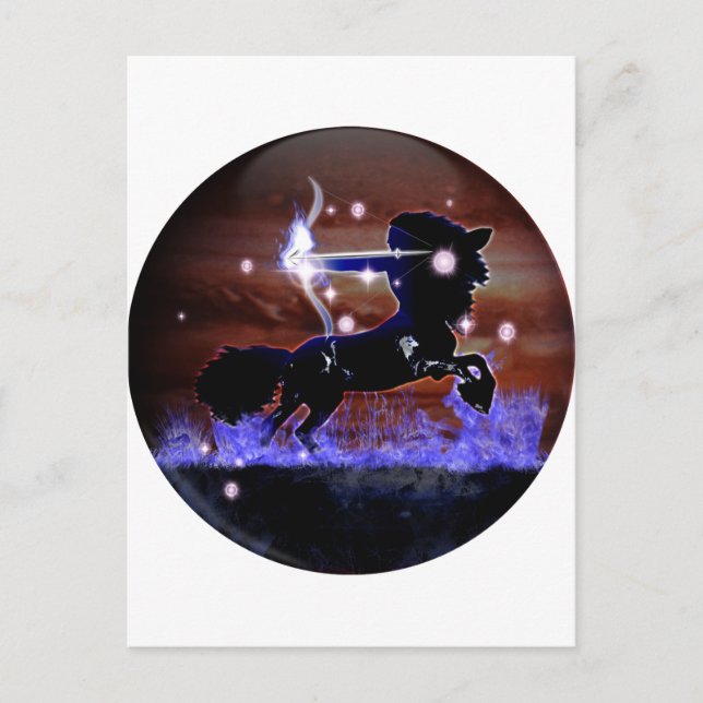 Craft Dungeon Zodiac - Sagittarius Postkarte (Vorderseite)