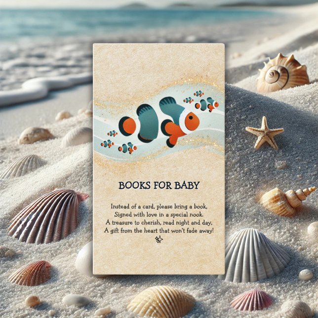 Craft Glitzer Clown Fisch Nemo Kinderdusche Begleitkarte (Von Creator hochgeladen)