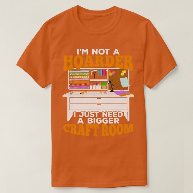 Craft Room Scrapbooking T-Shirt (Design vorne)