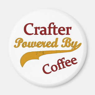 Crafter angetrieben durch Kaffee Magnet