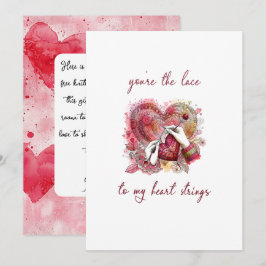 Crafter Lovers Valentine Einladung