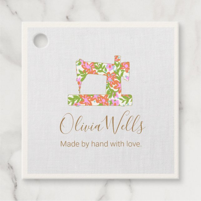 Crafter und Designer Geschenkanhänger (Vorderseite)