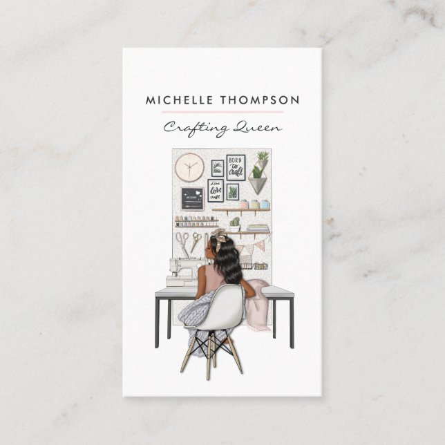 Crafter Visitenkarte (Vorderseite)