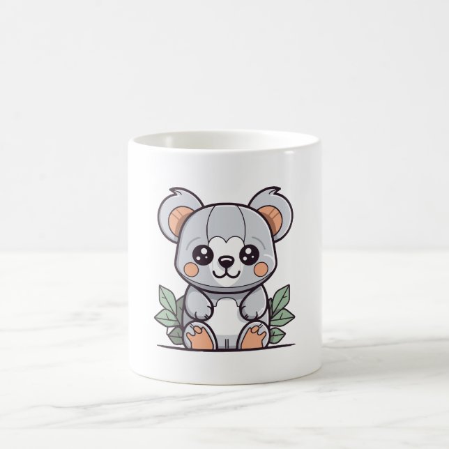 Crafting Kawaii Magic Koala Vector Kaffeetasse (Mittel)