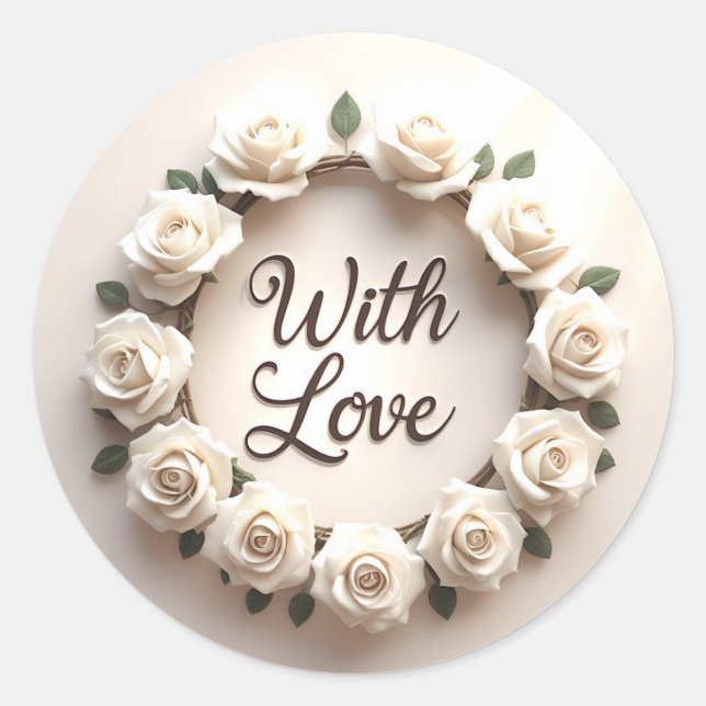 Crafts & Party Supplies > Gift Wrapping Supplies > Runder Aufkleber (Vorderseite)