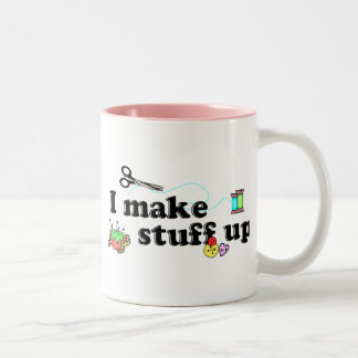 Crafty - ich bilde Material Zweifarbige Tasse