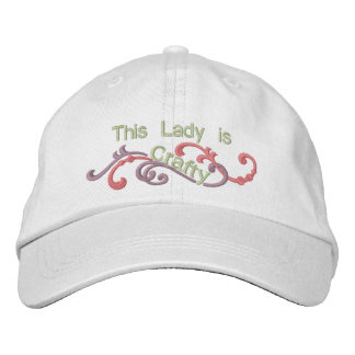 Crafty Lady Bestickte Baseballkappe