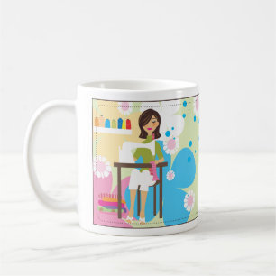Crafty Mädchen-Tasse Tasse