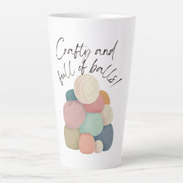 Crafty und voll von Balls | Spezielle Tasse