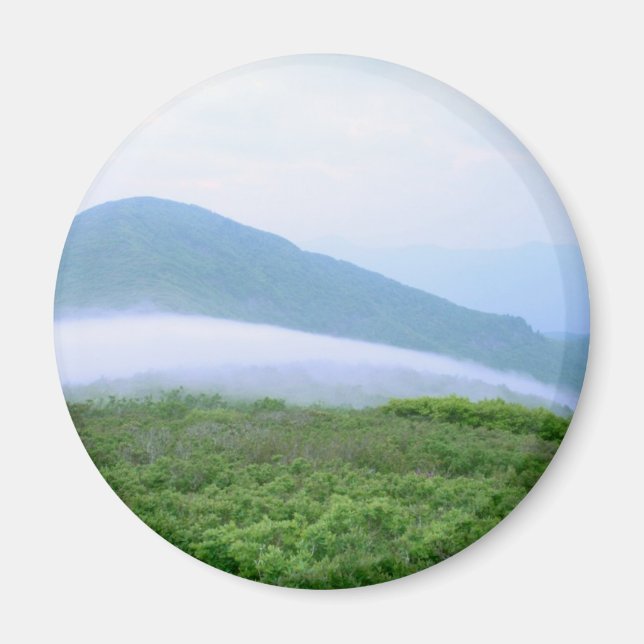 Craggy frühen Morgenmagnet Magnet (Vorne)