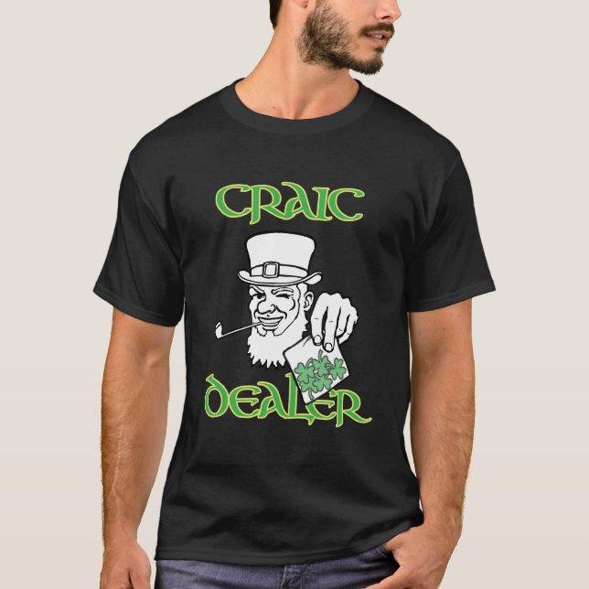 Craic Händler-Dunkelheits-T-Shirt T-Shirt (Vorderseite)