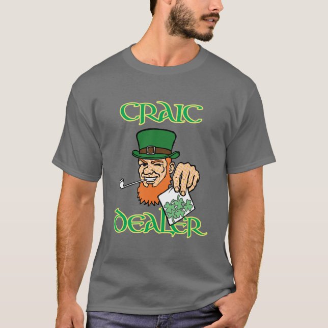 Craic Händler-Dunkelheits-T-Shirt T-Shirt (Vorderseite)