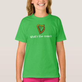 Craic kid green tee