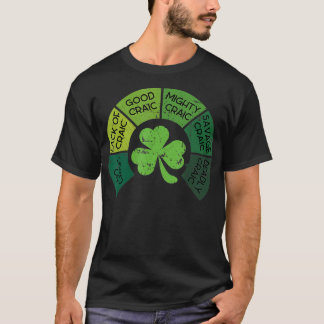 CraicOmeter Saint Pattys Day Irland Saint Patrick T-Shirt