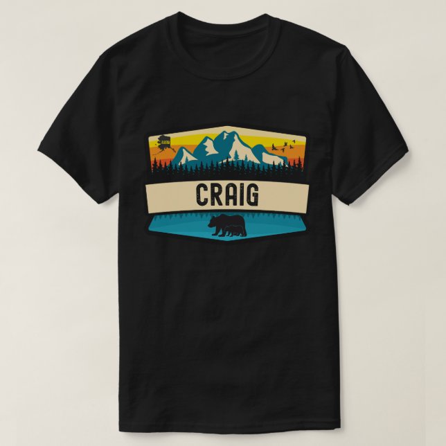 Craig, Alaska T-Shirt (Design vorne)