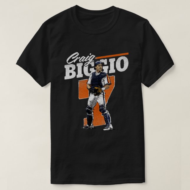 Craig Biggio Retro T-Shirt (Design vorne)